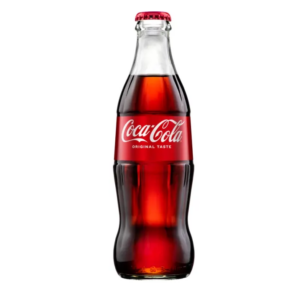 Dzēriens COCA COLA (stikls) (ar depozītu), 0.25L