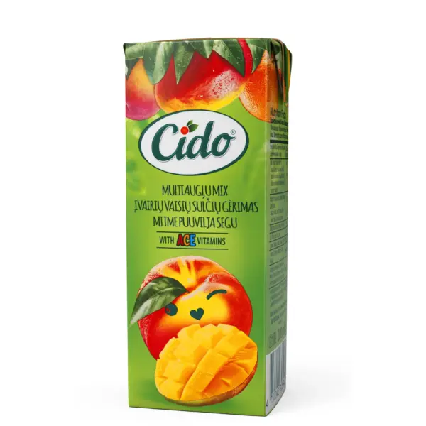 Sula CIDO Multiaugļu nektārs (Latvija), 0.2L