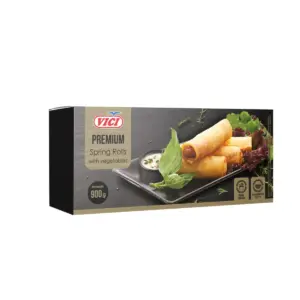 Rullīši VIČI SPRING ROLLS ar dārzeņu pildījumu saldēti (60x15g) (Lietuva), 900g