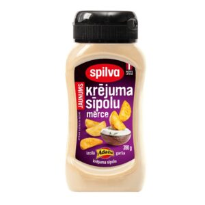 Mērce krējuma sīpolu SPILVA, 390g