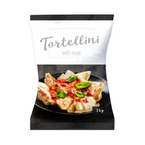 Pelmeņi ar gaļu Tortellini, 1kg