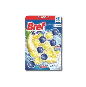 Tualetes bloks BREF Power Actic Lemon, (3x50g)