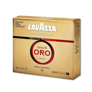 Kafija LAVAZZA Ground coffee Qualita Oro, 2x250g (10gab/iepak.)