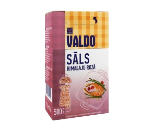 Sāls Himalaju rozā VALDO, 500g