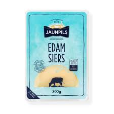 Siers Edam JAUNPILS šķēlītēs, 300g