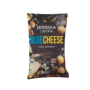 Čipsi JERSIKA CHIPS ar zilā siera garšu, 90g