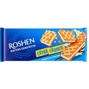Vafeles ROSHEN ar piena kr.pildījumu "Sandwich Crunc", 142g