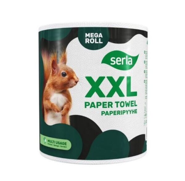 Dvielis virtuves SERLA XXL 2 kārtu 400 loksnes