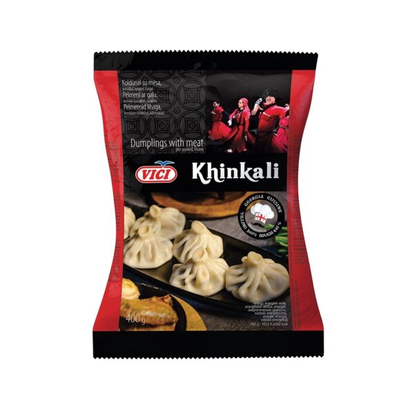 Pelmeņi ar gaļu 'Khinkali', 400g