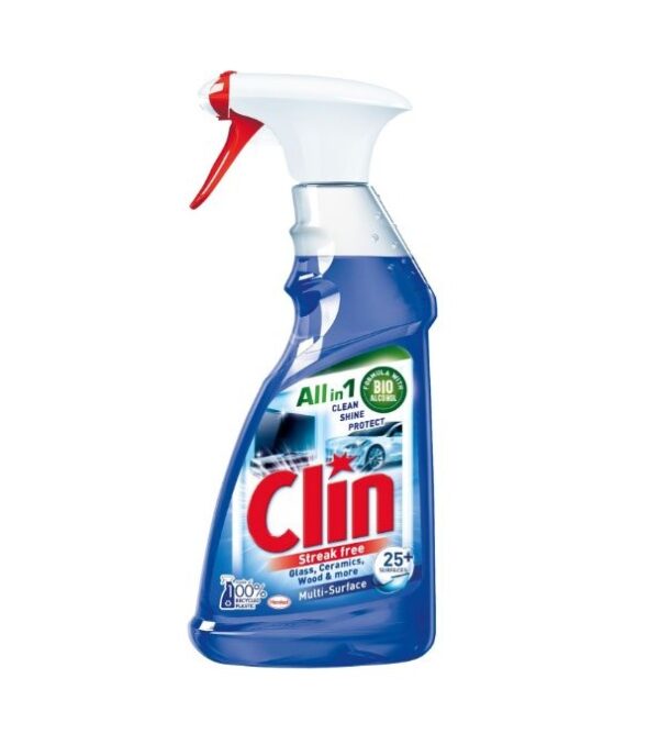 Stikla virsmu tīrīšanas līdzeklis CLIN multi-surface, 500ml
