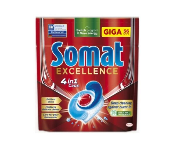 Tabletes trauku mazgājamajai mašīnai SOMAT Excellence, 56gab