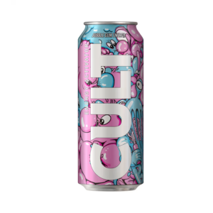 Enerģijas dzēriens CULT Bubble Gum (ar depozītu), 0.5L (24gab/iepak.)