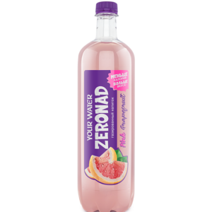 Dzēriens YW ZERONAD greipfrūts (ar depozītu), 1L (12gabiepak.)