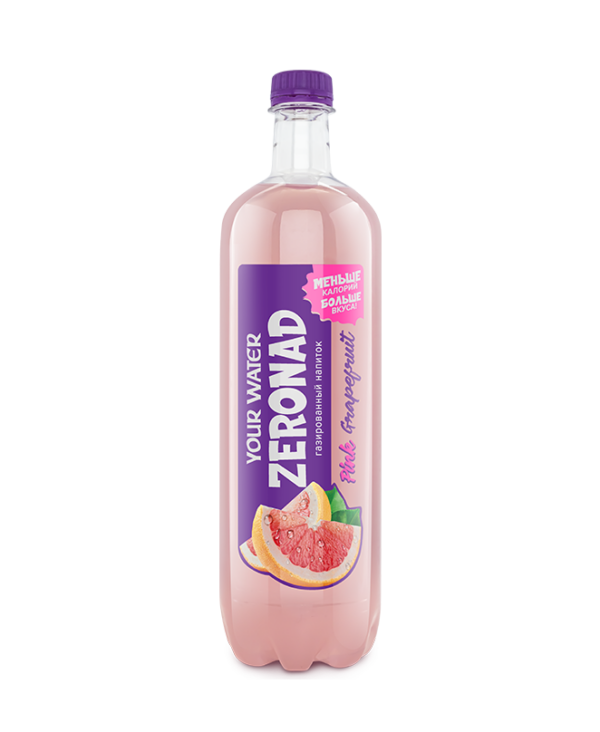 Dzēriens YW ZERONAD greipfrūts (ar depozītu), 1L (12gabiepak.)