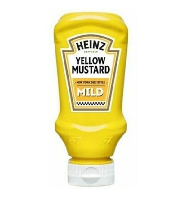 Sinepes dzeltenās HEINZ Mild, 220ml