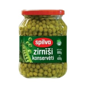 Zirnīši konservēti SPILVA, 690g