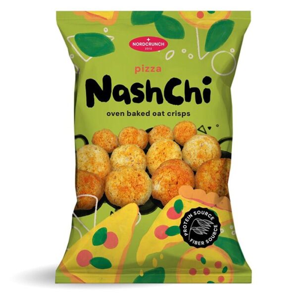 Auzu čipsi NASHCHI ar picas garšu 60g