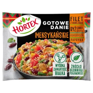 Gatavā maltīte Meksikāņu ar vistu Hortex saldēta, 450g
