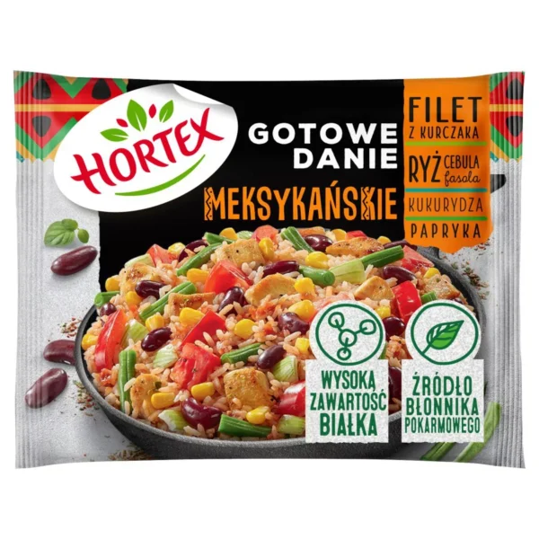 Gatavā maltīte Meksikāņu ar vistu Hortex saldēta, 450g