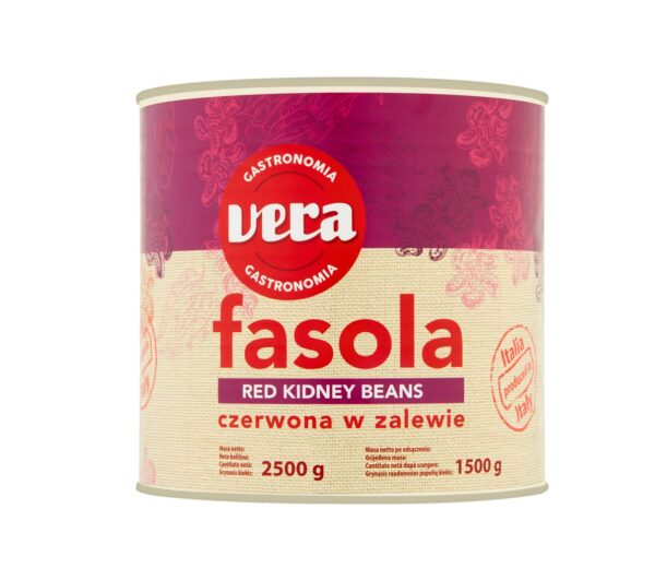 Pupiņas sarkanas 2.5kg/1.5kg Vera (1x6)