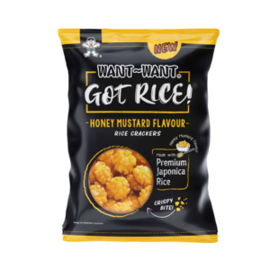 Rīsu krekeri GOT RICE! ar medus un sinepju garšu, 85g