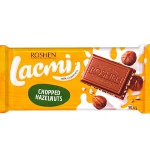 Šokolāde piena "Lacmi" ar vesel.lazdu r. ROSHEN, 90g