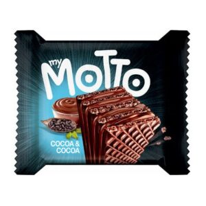 Vafeles MY MOTTO cocoa and cocoa, 30g