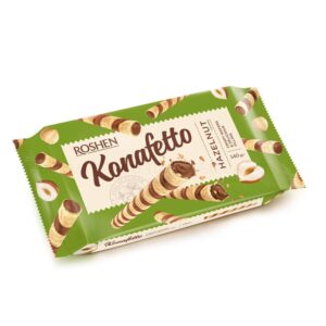 Konafetto' ar lazdu riekstu krēma pildījumu ROSHEN, 140g