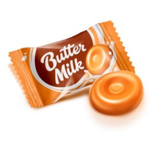 Konfektes karameles Butter milk Roshen 1kg