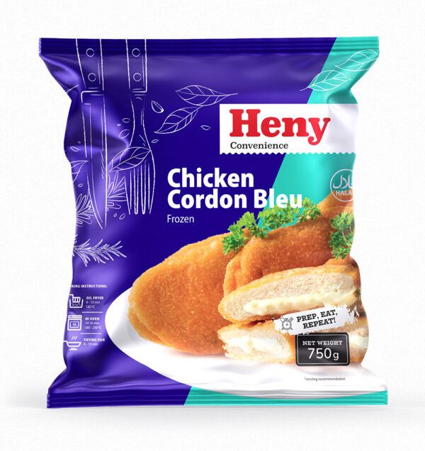Vistu filejas kotlete 'Cordon Bleu' saldēta PL 32044001 UE, 1kg (10gab/kaste)