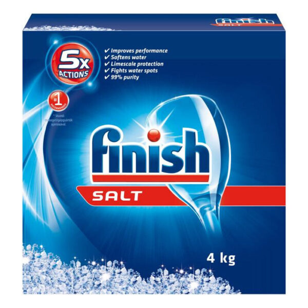 Sāls trauku mazgāšanas automātiem FINISH, 4kg