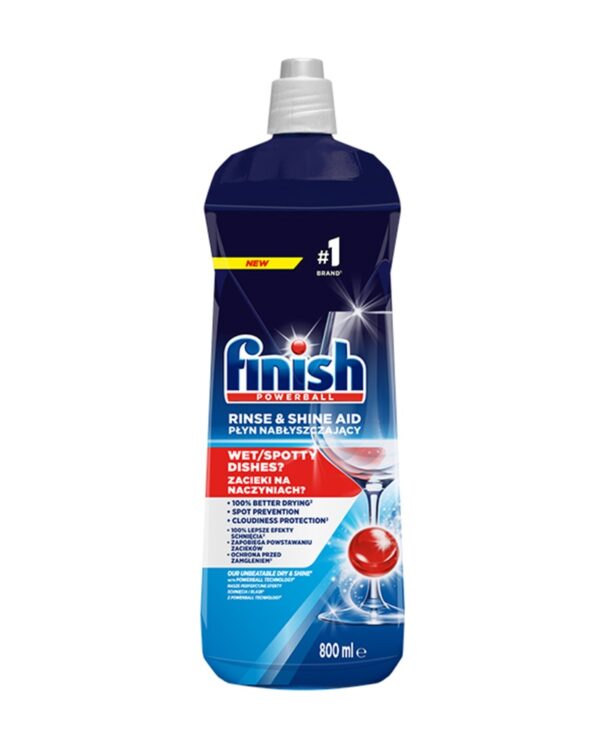Trauku mazgājamās mašīnas skalotājs FINISH, 800ml