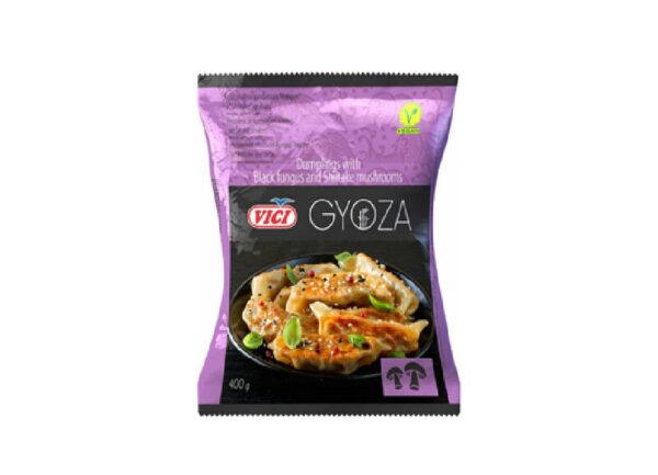 Pelmeņi ar šitake un melnajām sēnēm 'Gyoza', 400g