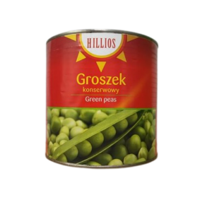 Zirnīši zaļie Hillios 2.5kg1.5kg