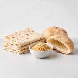 Rīvmaize, lavašs un pita
