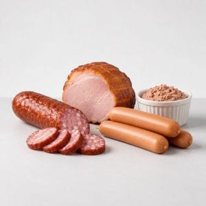 Gaļas un mājputnu produkti — ilustratīvs kategorijas attēls